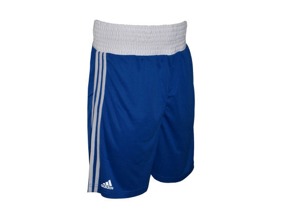Adidas Base Punch MK2 II Climalite Boxing Shorts - Blue White